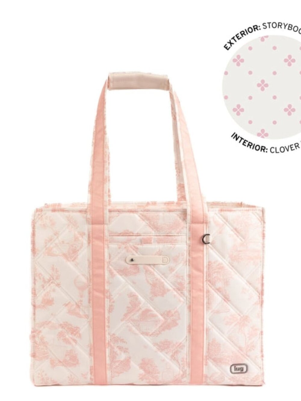 LUG - Longboat LE Tote in Storybook Pink